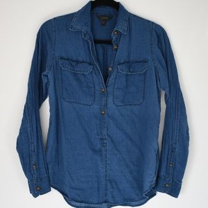 JCrew Dark Chambray ButtonUp